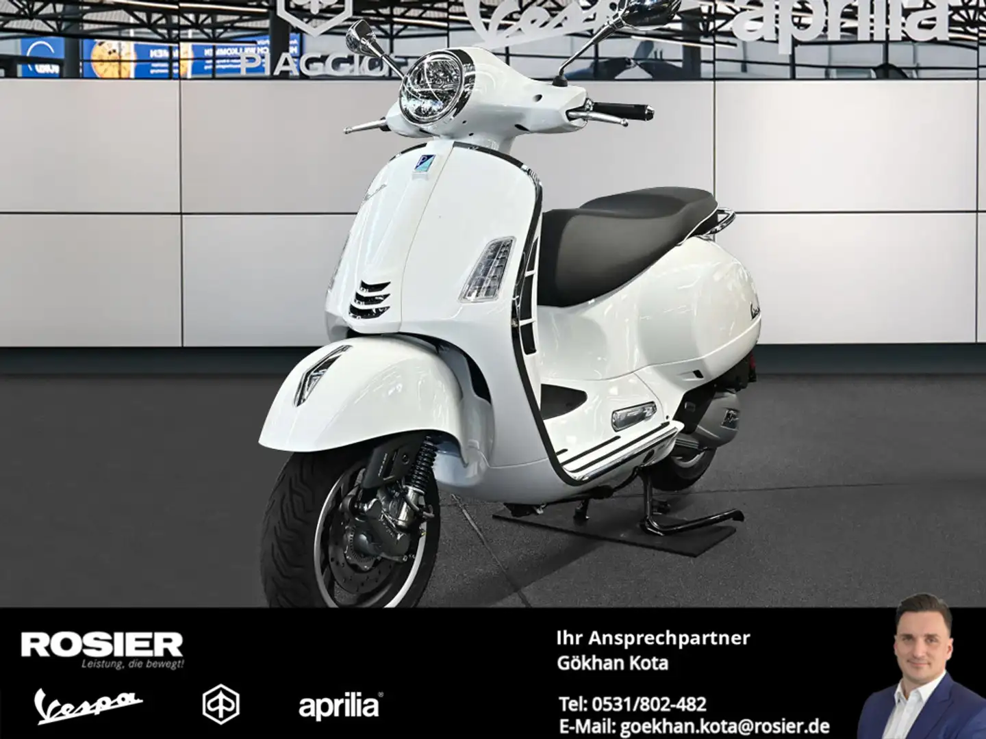 Vespa GTS Super 125 E5+ Blanco - 1