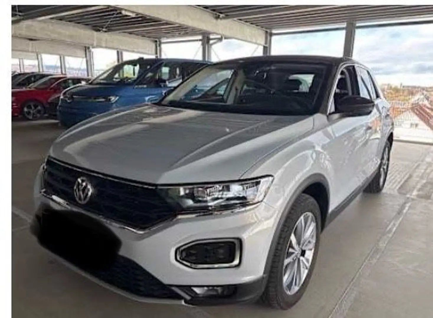Volkswagen T-Roc Style*AUTO*AHK*LED*PDC Silber - 1