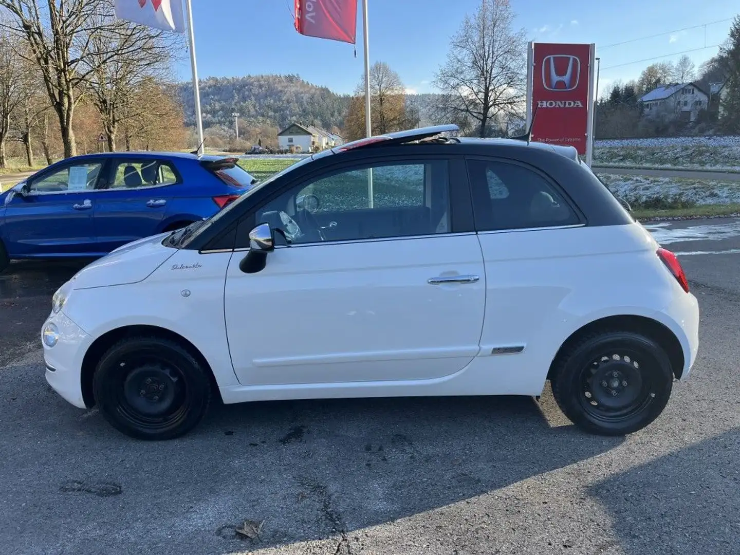Fiat 500 1.0 GSE Hybrid Dolcevita Weiß - 2