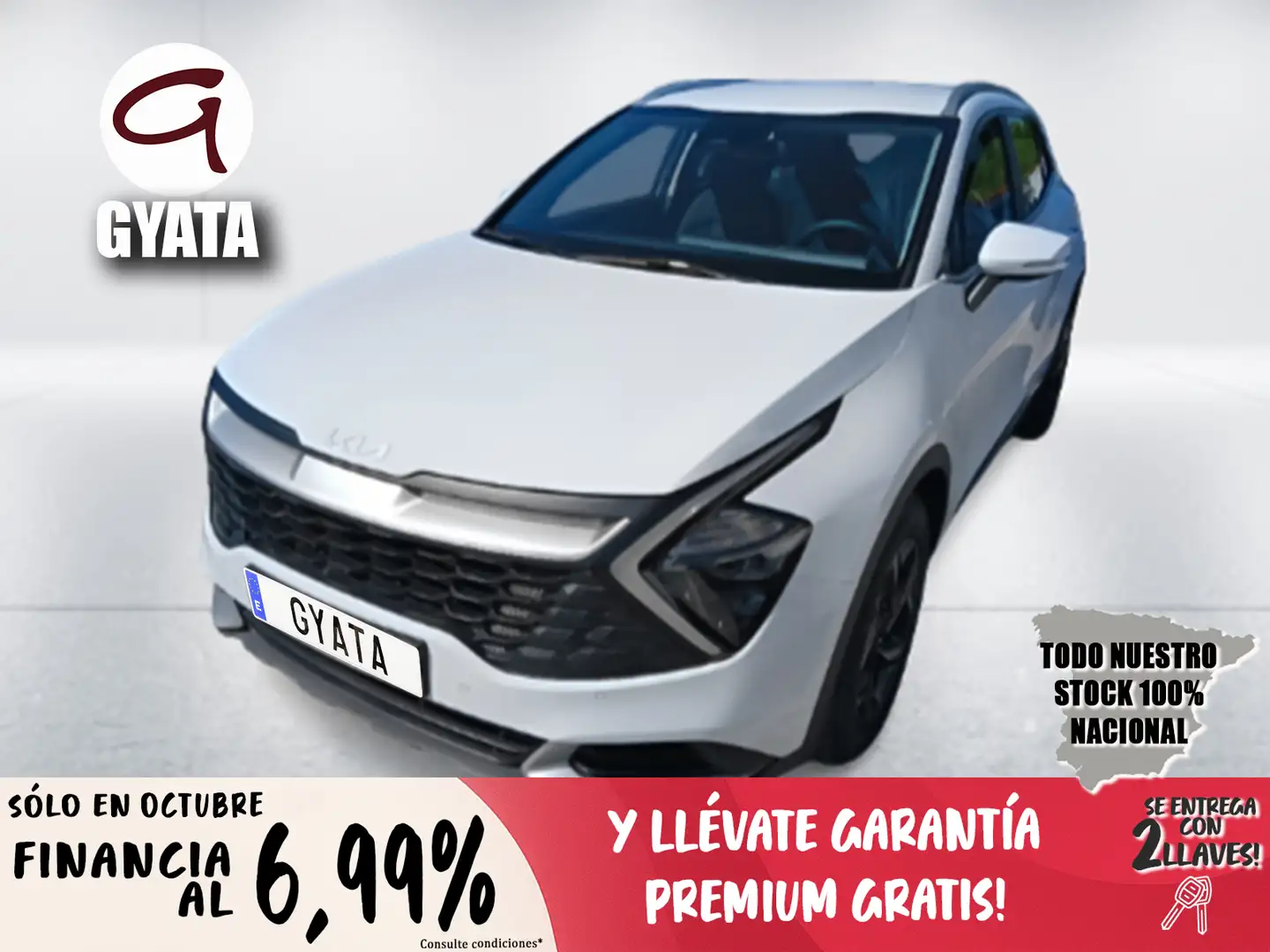 Kia Sportage 1.6 CRDi MHEV Business 4x2 136 Weiß - 1