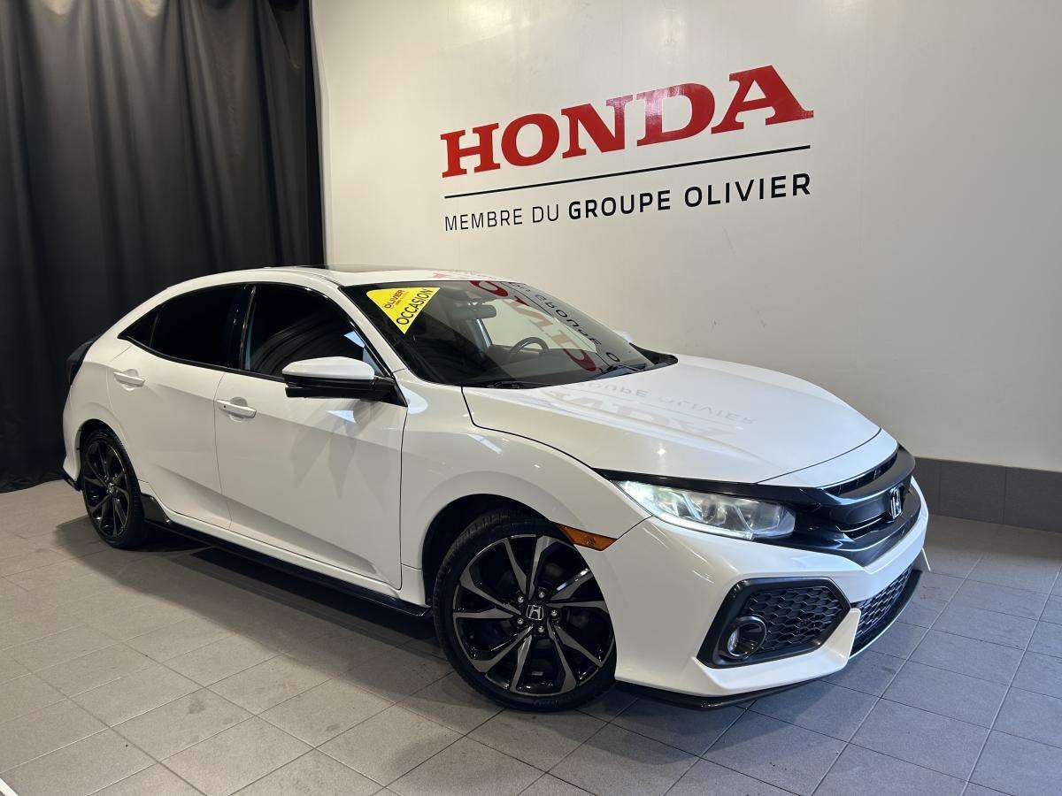 2017 Honda Civic Sport Hayon Démarreur Jupes Toit ouvrant Vitres te