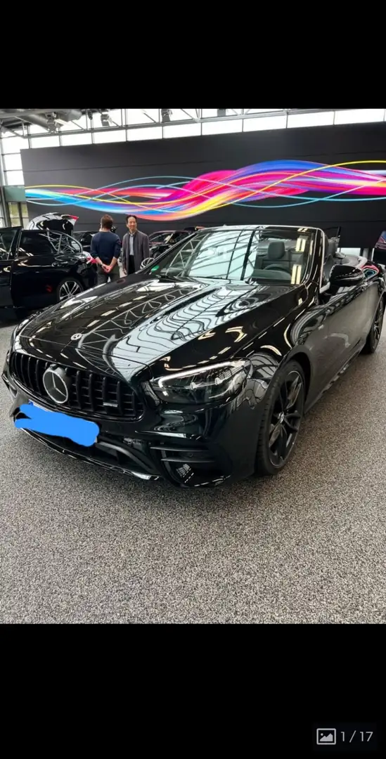 Mercedes-Benz E 53 AMG 4Matic+ Cabrio Speedshift TCT-9G Noir - 2