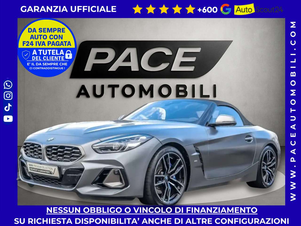 BMW Z4 M M40i  HUD VIRTUAL COCKPIT LED ACC PELLE NAVI PRO