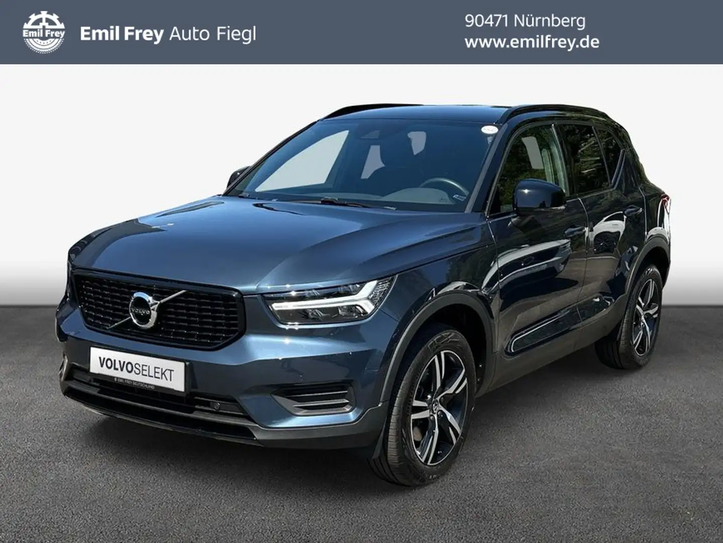 Volvo XC40 XC40 B4 B Geartronic RDesign Blauw - 1