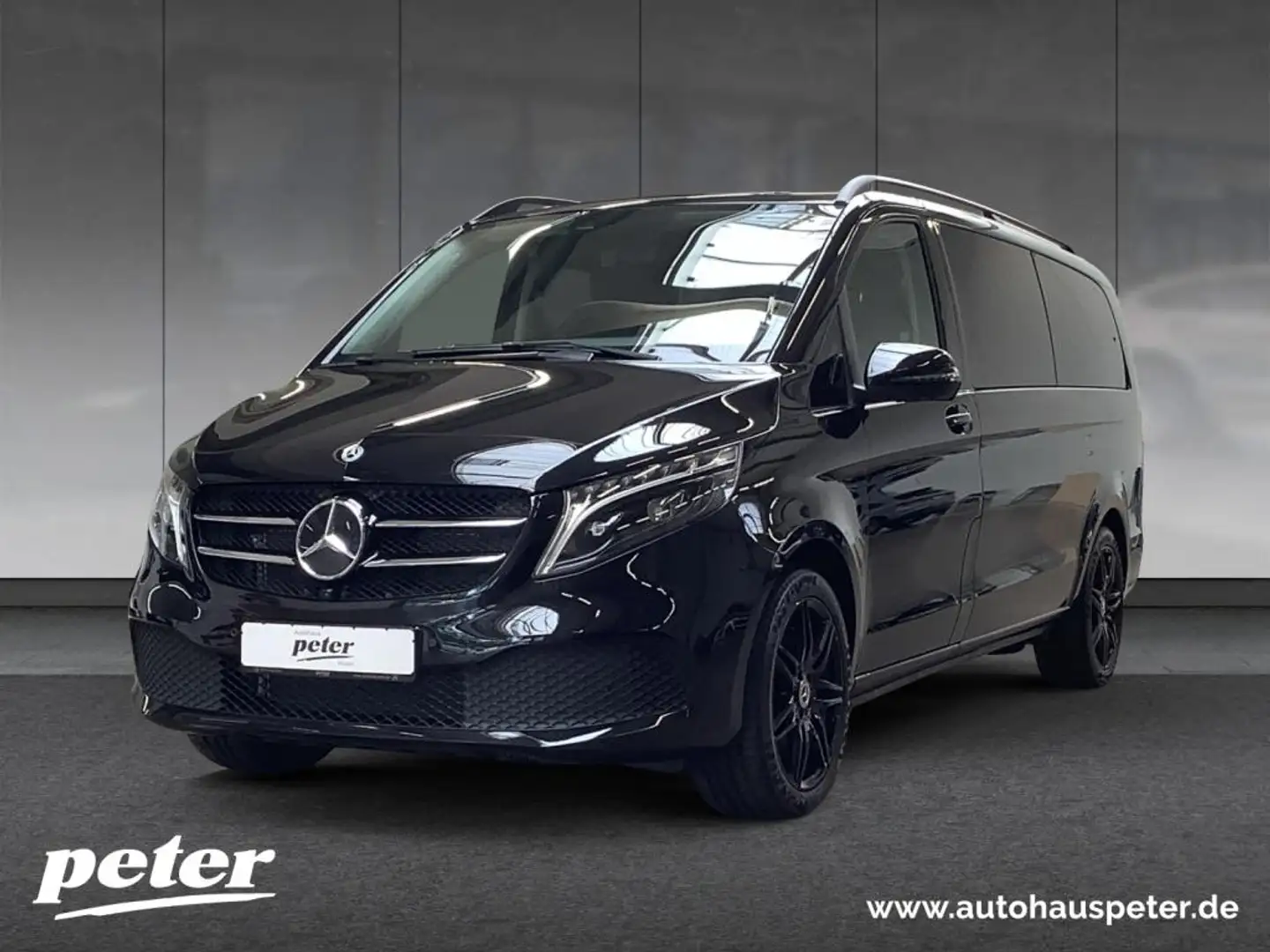 Mercedes-Benz V 300 d extralang 4 Matic AIRMATIC/Distronic Schwarz - 1