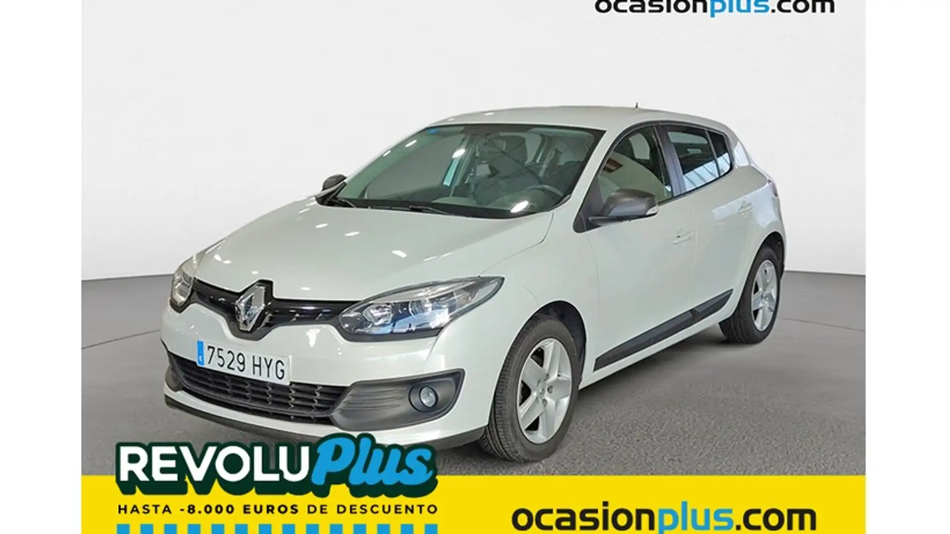 Renault Megane 1.5dCi Life 95 Blanc - 1