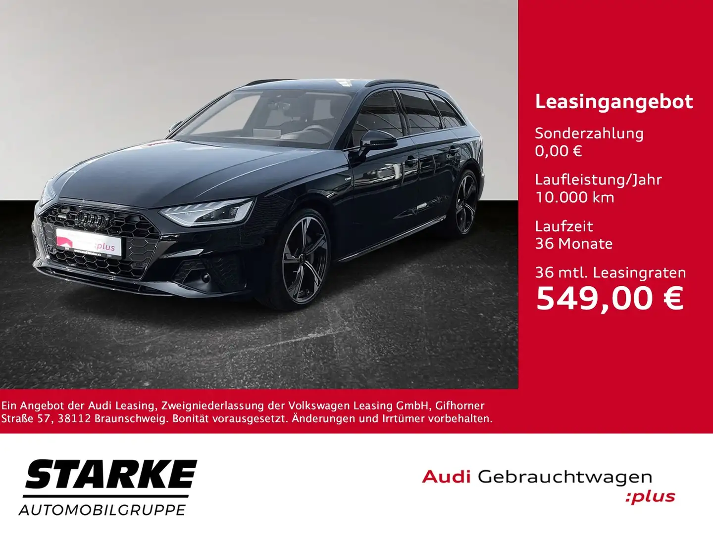 Audi A4 Avant 50 TDI tiptronic quattro S line Noir - 1