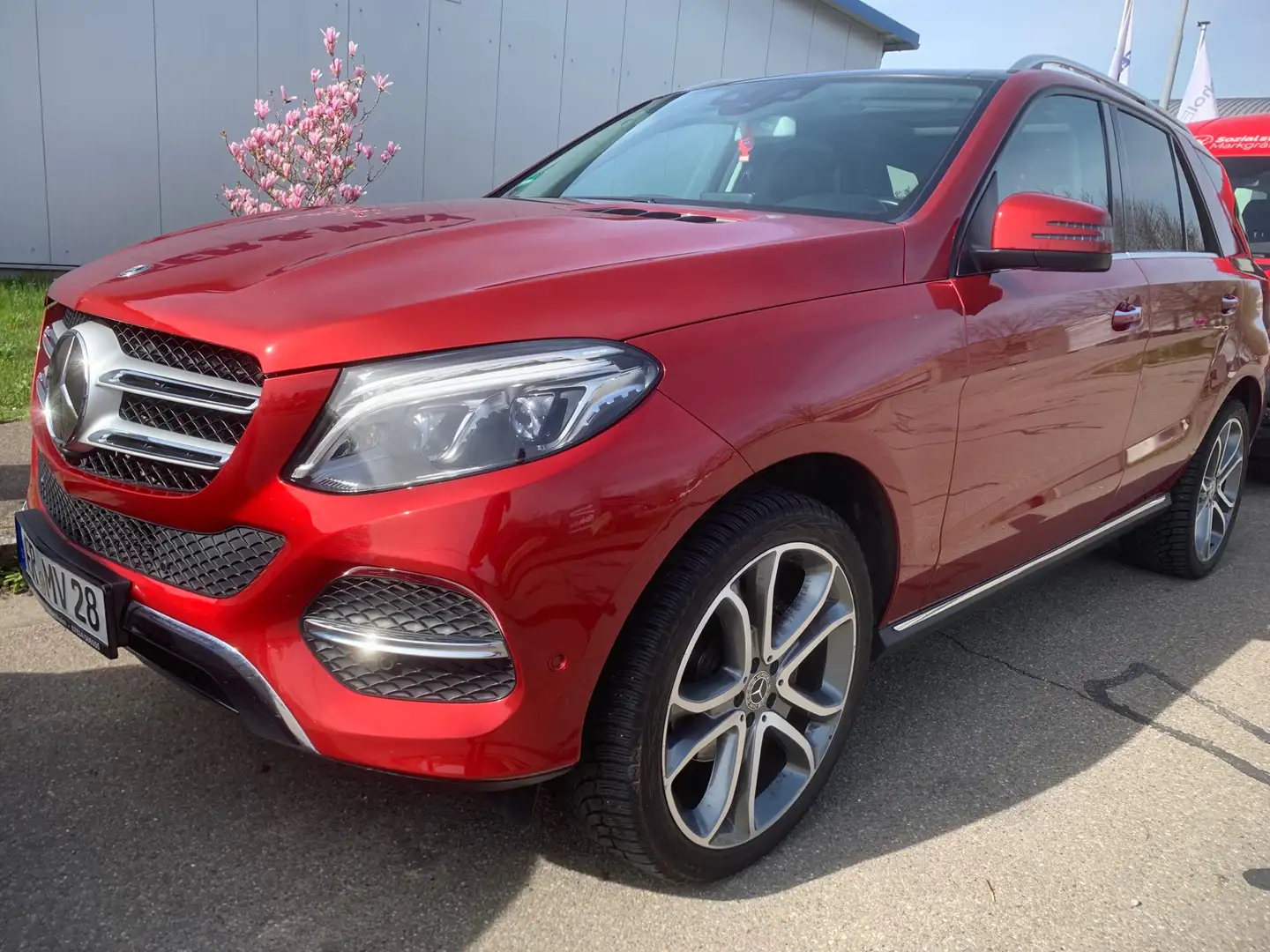 Mercedes-Benz GLE 350 d 4Matic 9G-TRONIC Rouge - 1