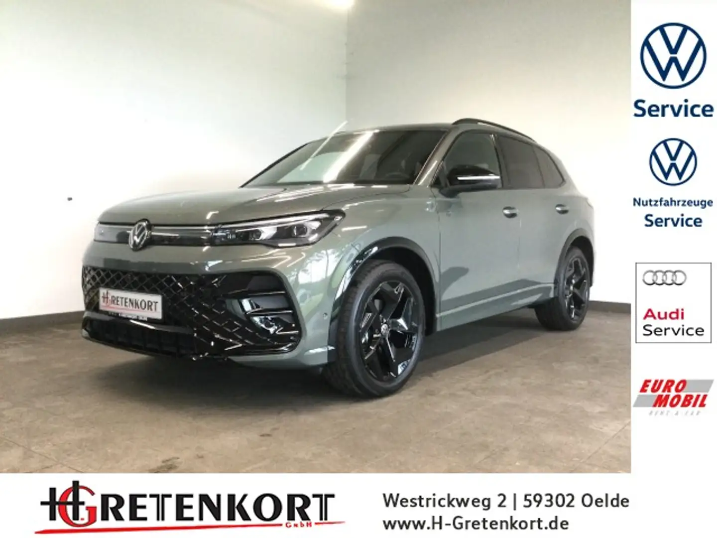 Volkswagen Tiguan R-Line 1.5 eTSI DSG AHK Panodach IQ Light Black Pa Verde - 1
