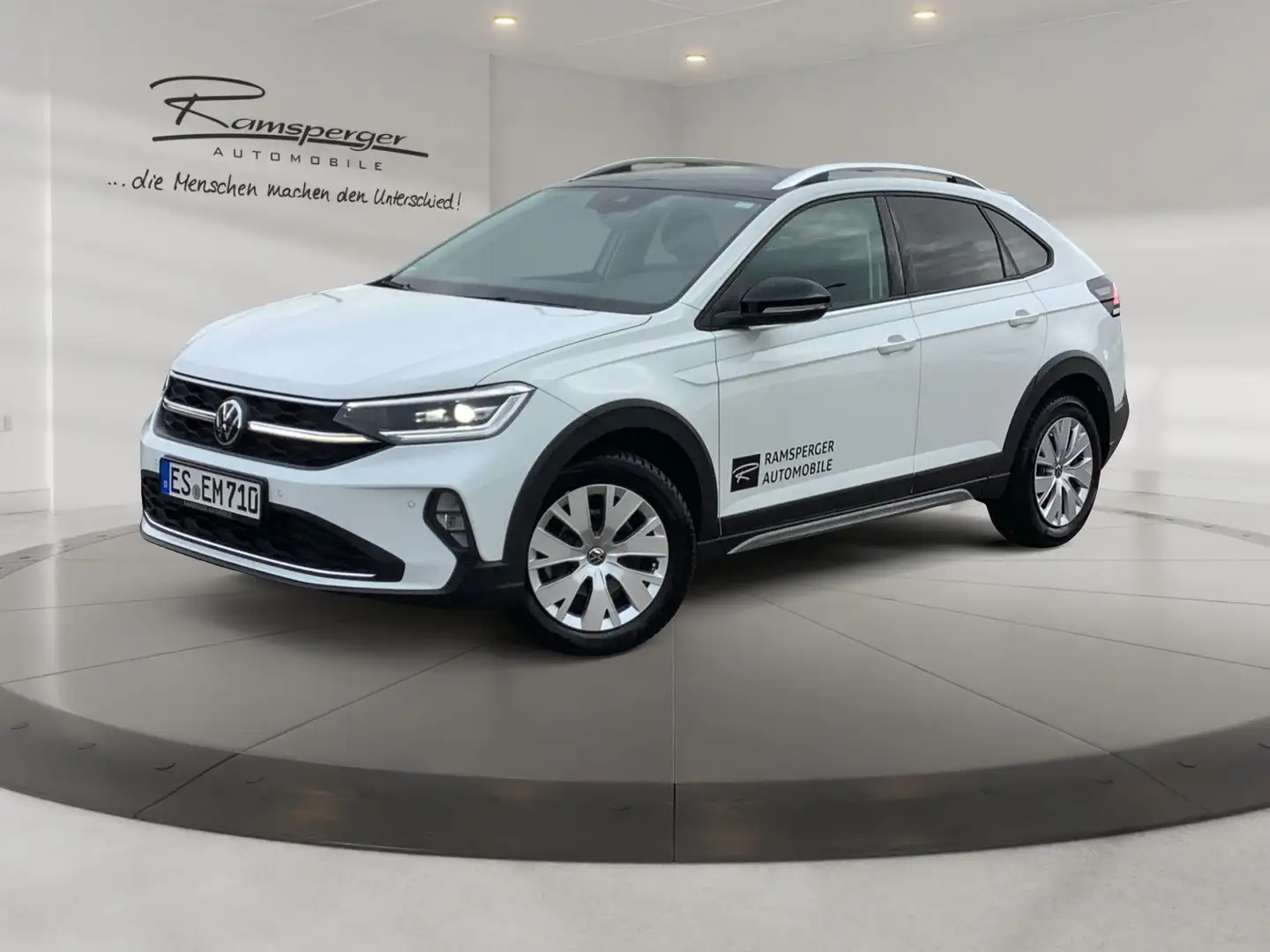 Volkswagen Taigo 1.0 TSI DSG Style ACC Matrix Navi Kamera P Weiß - 2