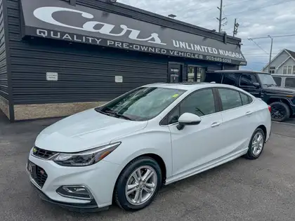 White 2016 Chevrolet Cruze LT Sedan FWD Sedan Front-Wheel Drive 6-Speed Automatic