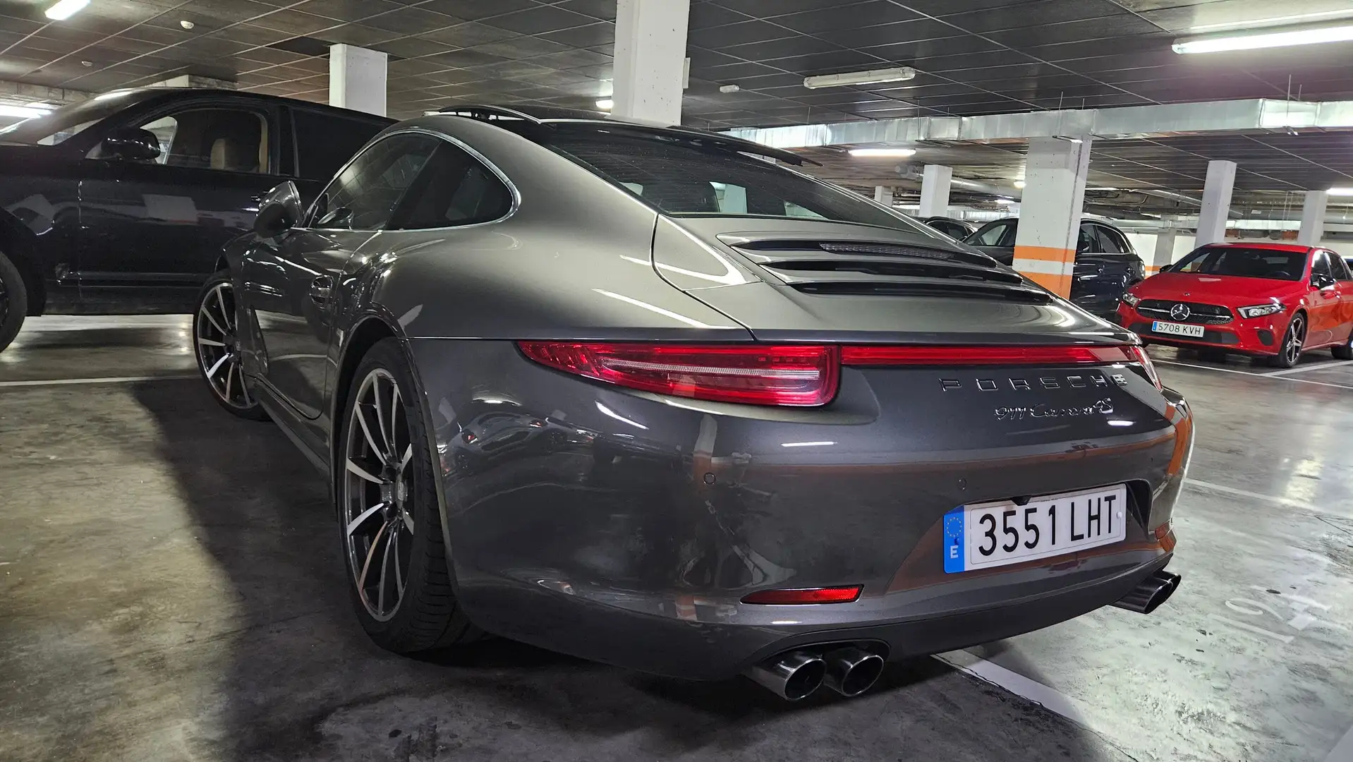 Porsche 911 991 Carrera 4S Coupé PDK Gris - 2