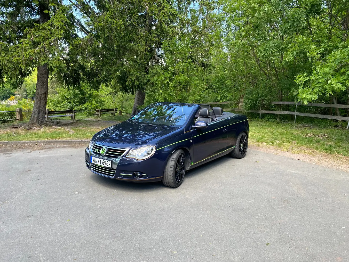 Volkswagen Eos Eos 3.2 V6 DSG Individual Chrom Blau - 1