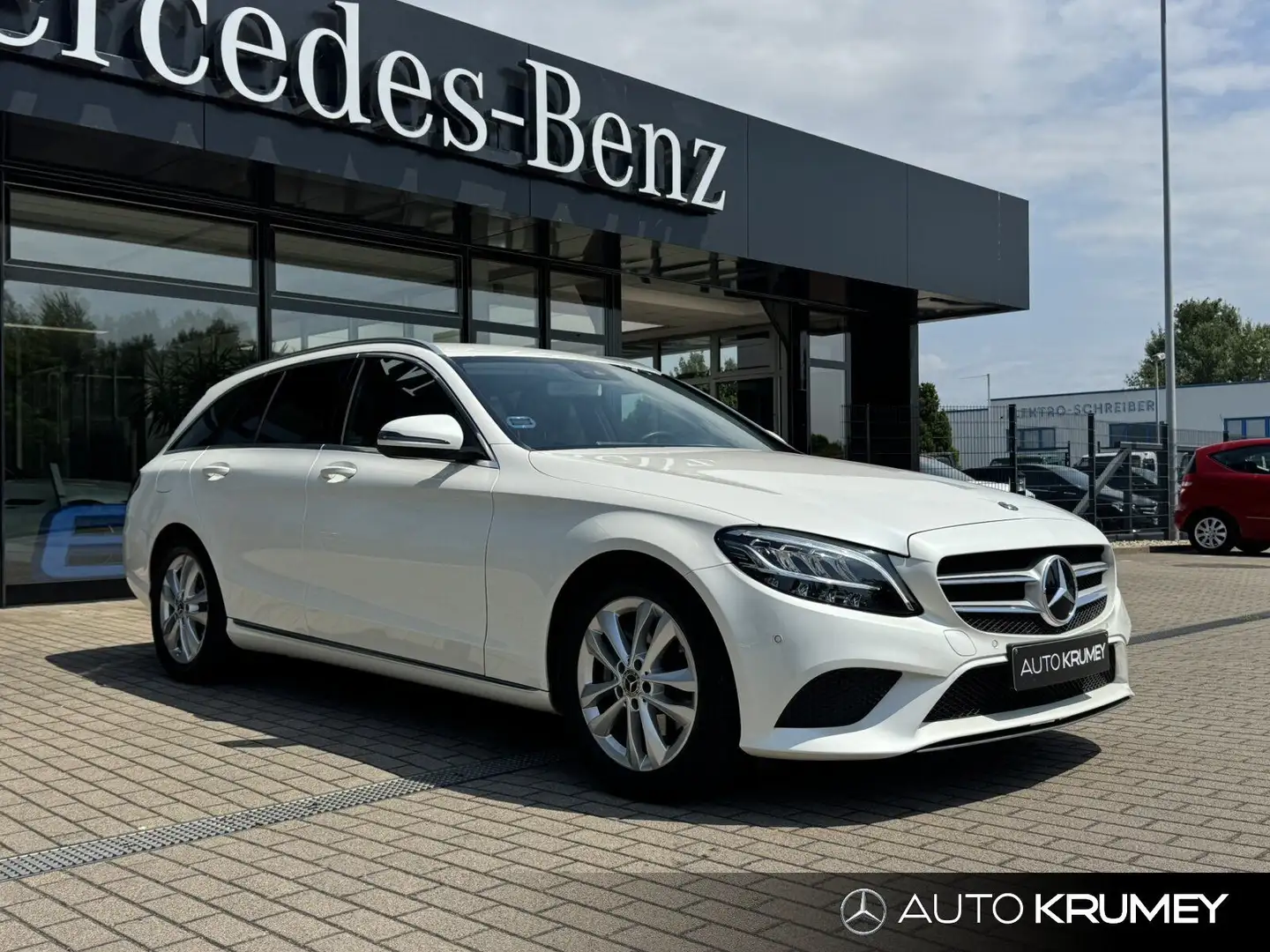 Mercedes-Benz C 200 T-Modell AVANTGARDE+LED+Spur+Totwinkel Weiß - 2