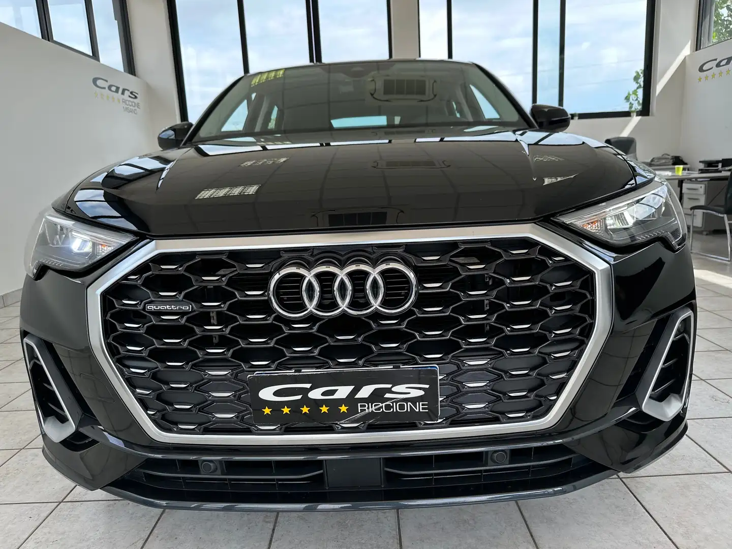 Audi Q3 SPORTBACK QUATTRO 35tdi SLine BLACK EDITION Nero - 2