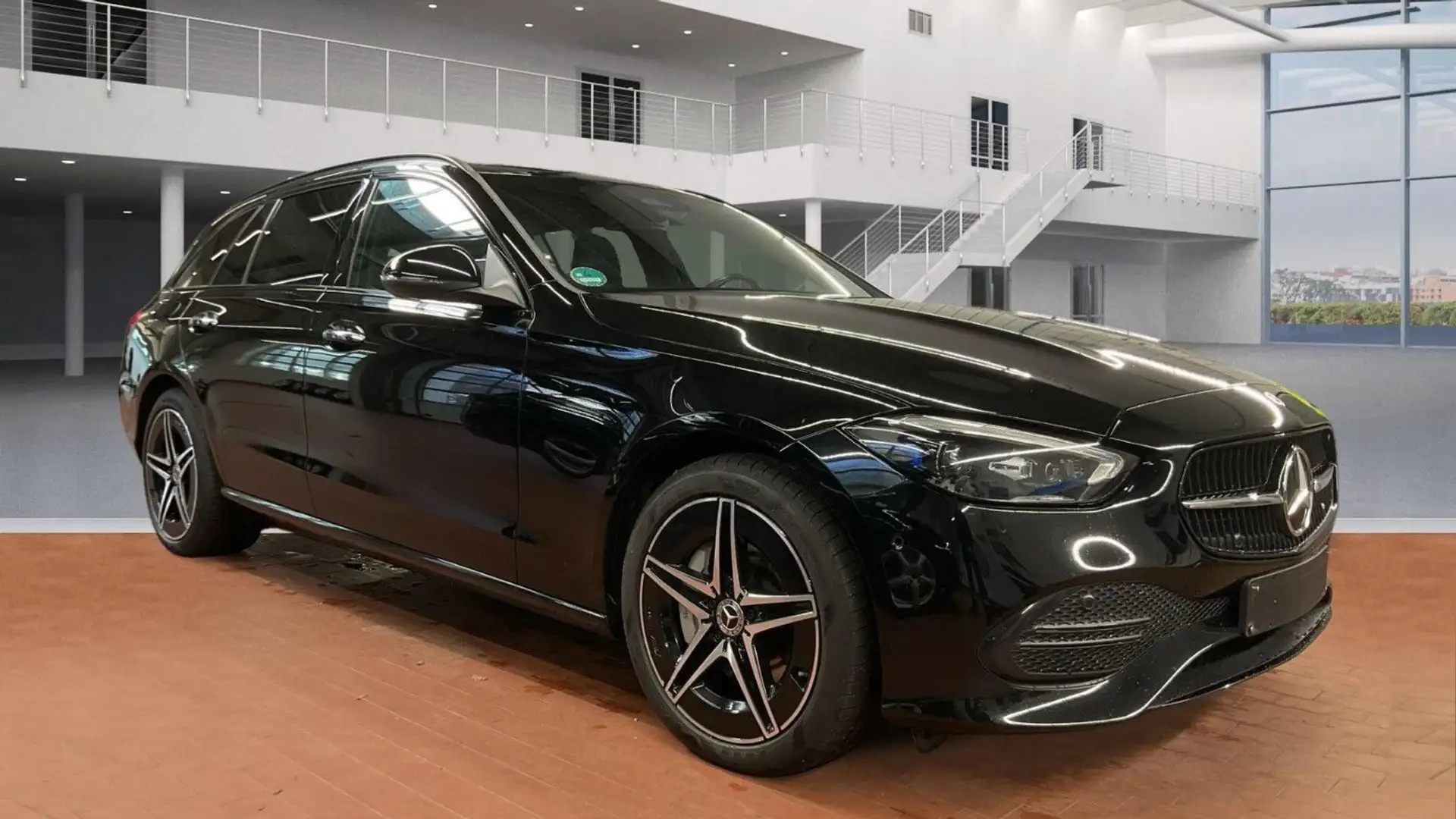 Mercedes-Benz C 300 T e AMG18 Sound*AHK*Kamera*Night*Mubeam Zwart - 1