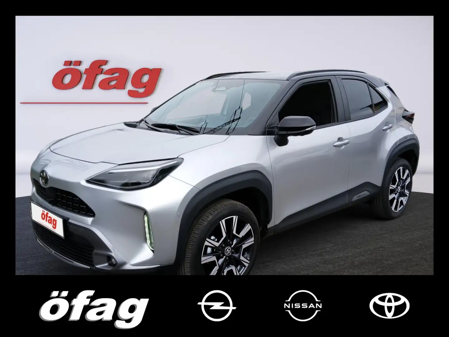 Toyota Yaris Cross 1.5 VVT-i Hybrid Style Aut. LED+Navi Silber - 1