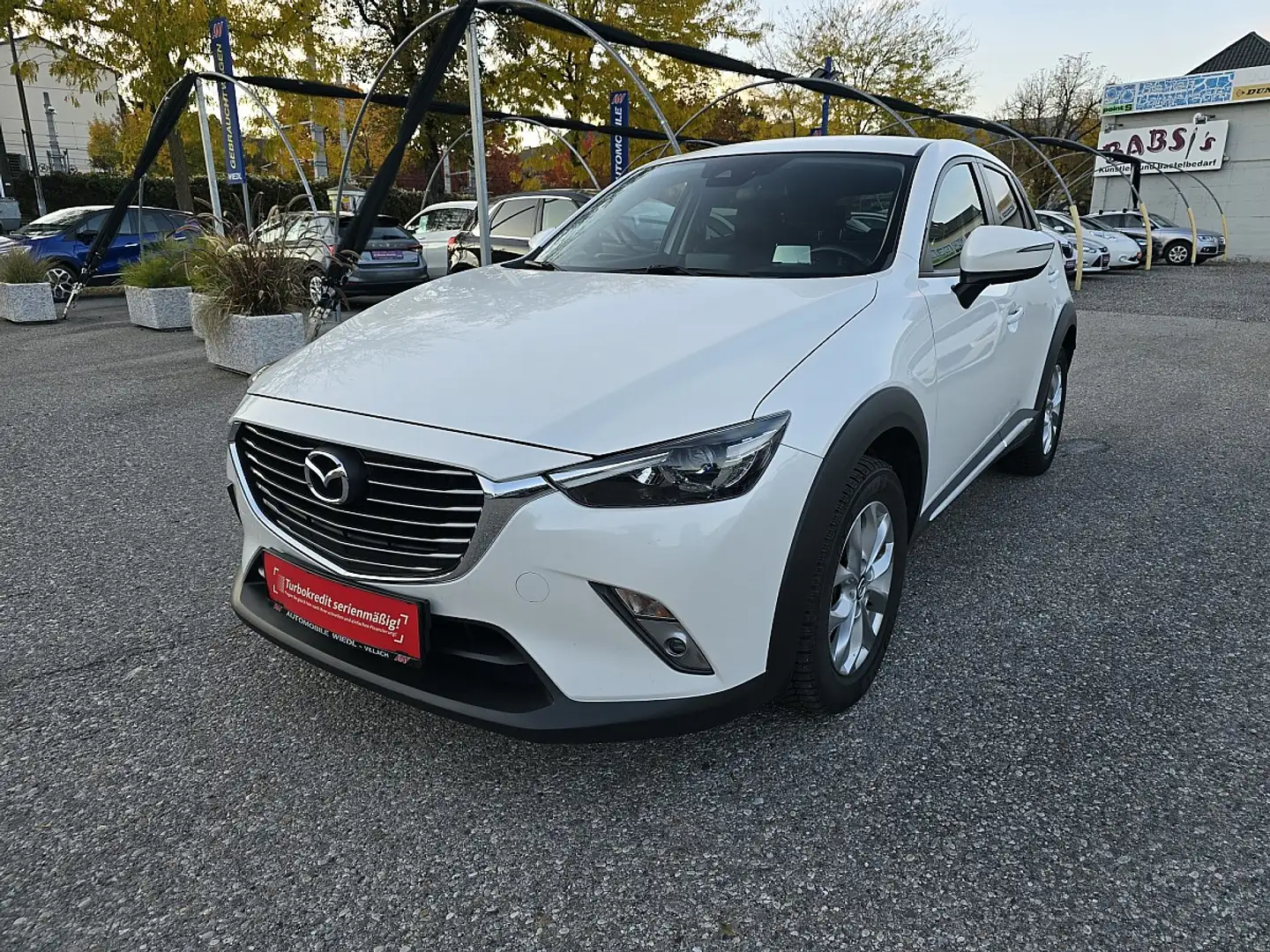 Mazda CX-3 G120 Revolution Aut.*AHK*HEAD-UP*KAMERA* Weiß - 1