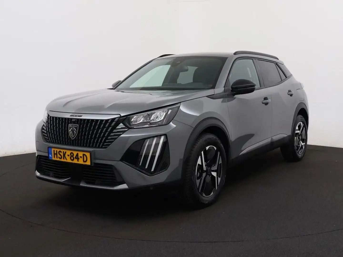 Peugeot 2008 1.2 Hybrid Automaat Allure Camera/VC/H.Leder/Nav Grijs - 2