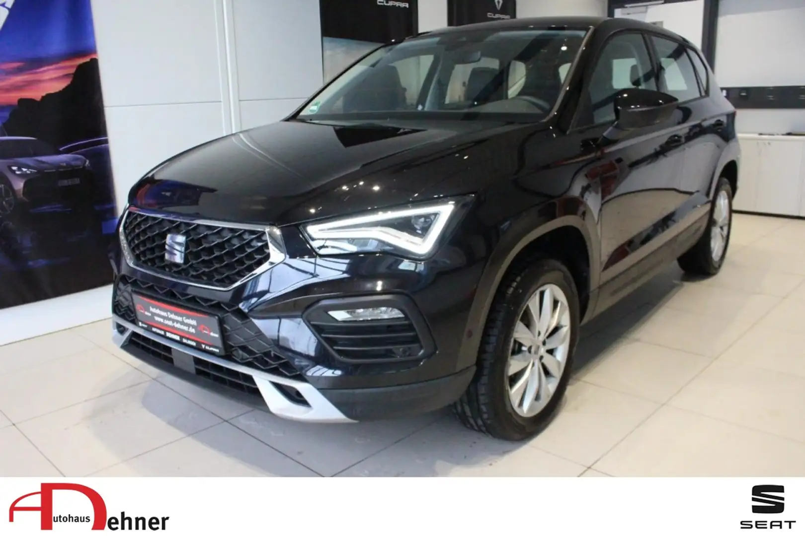 SEAT Ateca Style 1.5 TSI DSG AHK+elHK+ACC+KAMERA+Beat Klima Černá - 1