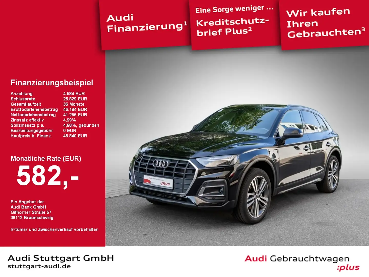 Audi Q5 50 TFSI e quattro Sportsitze VC Connect Kamera Schwarz - 1