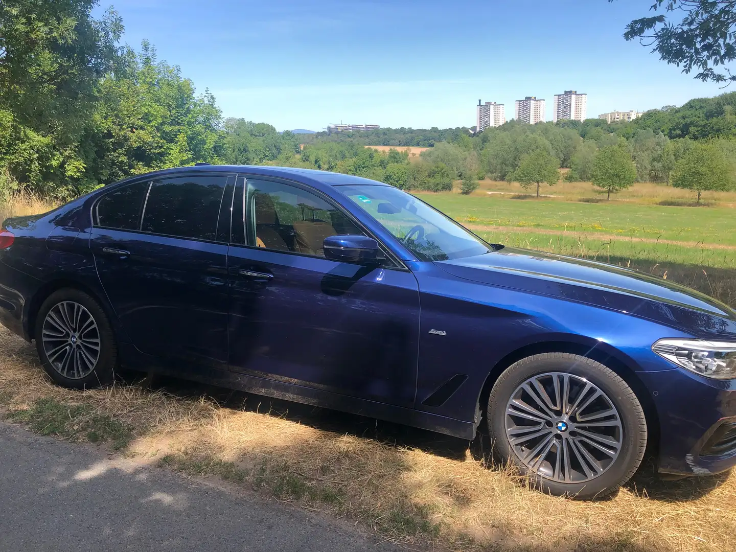BMW 530 530d Aut. Sport Line Blau - 2