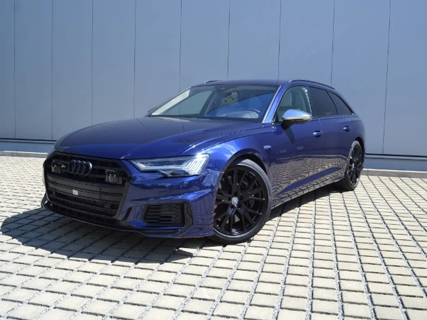 Audi S6 Avant 3.0 TDI qu. BLACK-PAKET/LUFT/STAND-HZ/HD-MA Blau - 2