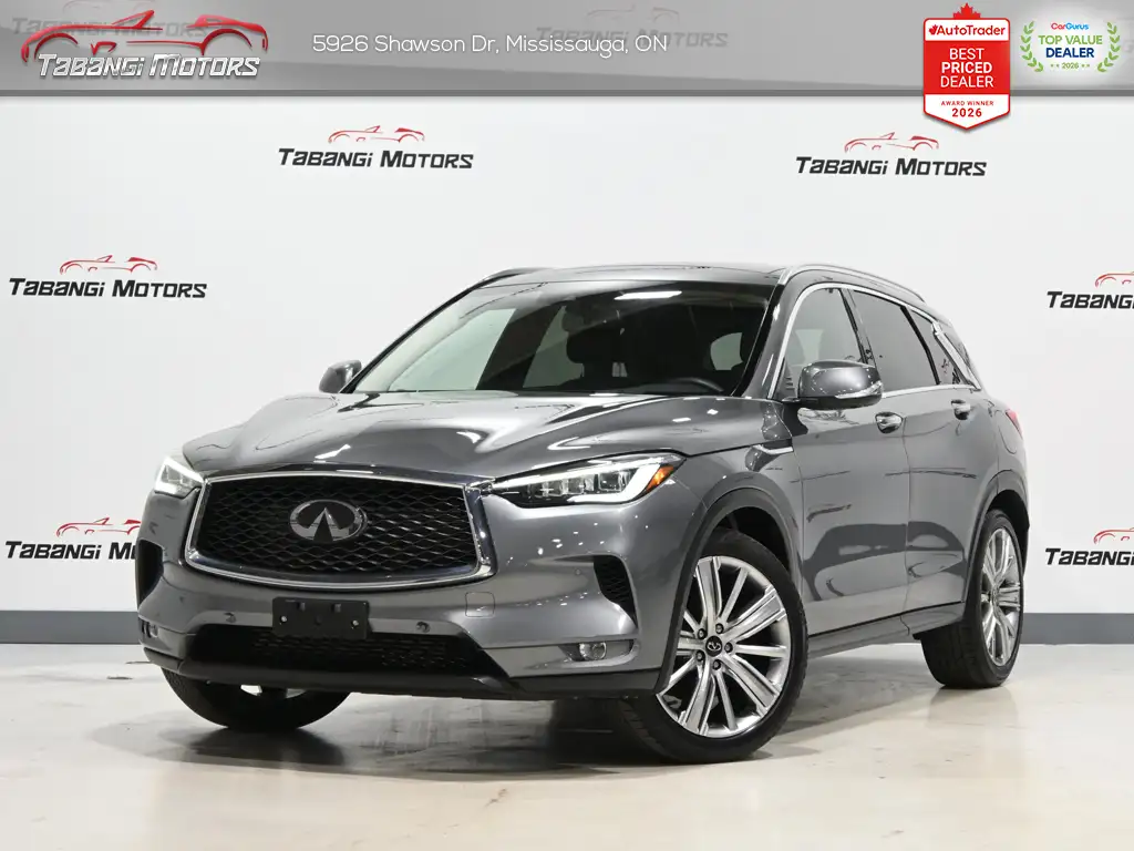 2022 Infiniti QX50 Sensory BOSE HUD 360CAM Vented Seats Panoramic Roof