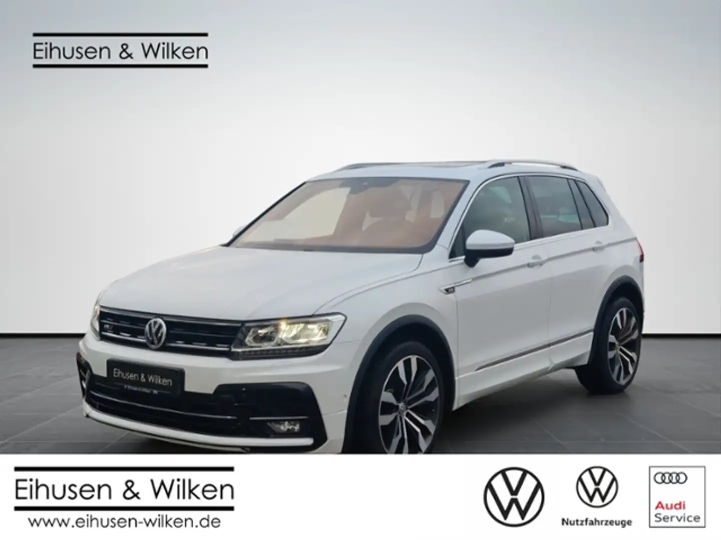 Volkswagen Tiguan 2.0 TDI BMT Highline 4Motion 2.0+HIGHLINE+R-LINE+ Weiß - 1