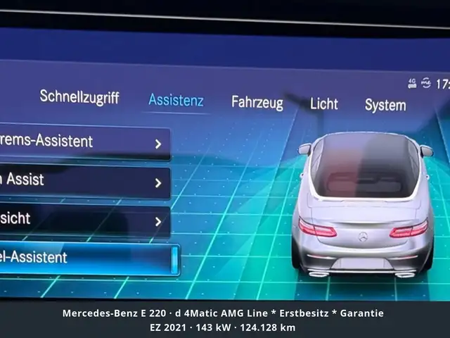 Mercedes-Benz E 220 d 4Matic AMG Line * Erstbesitz * Garantie Ansicht 22