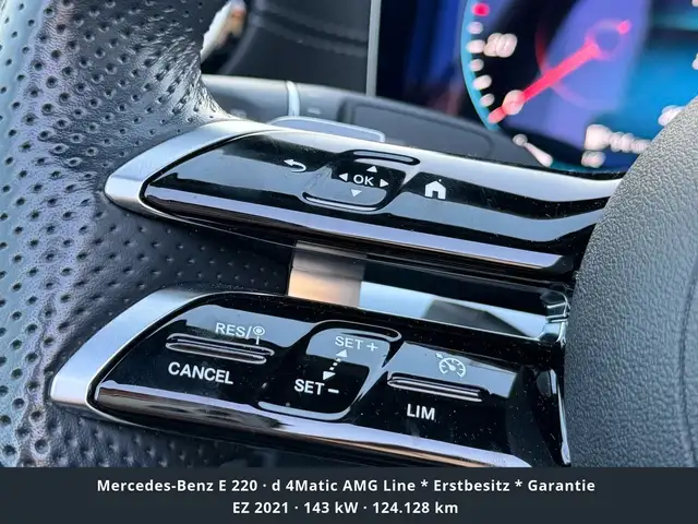 Mercedes-Benz E 220 d 4Matic AMG Line * Erstbesitz * Garantie Ansicht 19