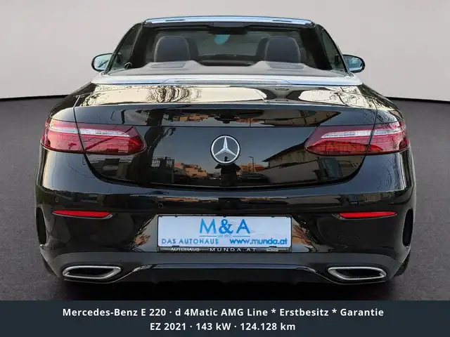 Mercedes-Benz E 220 d 4Matic AMG Line * Erstbesitz * Garantie Ansicht 8