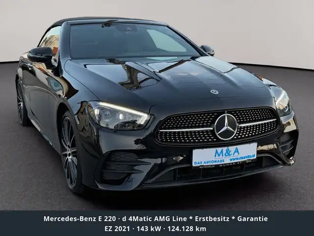 Mercedes-Benz E 220 d 4Matic AMG Line * Erstbesitz * Garantie Ansicht 4
