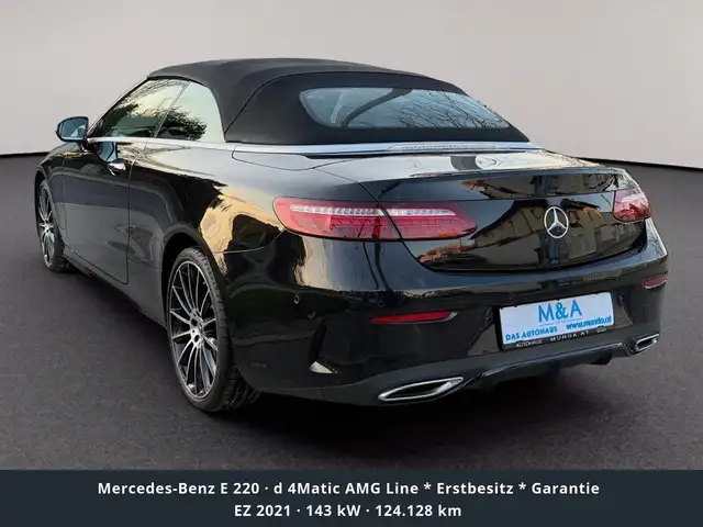 Mercedes-Benz E 220 d 4Matic AMG Line * Erstbesitz * Garantie Ansicht 9