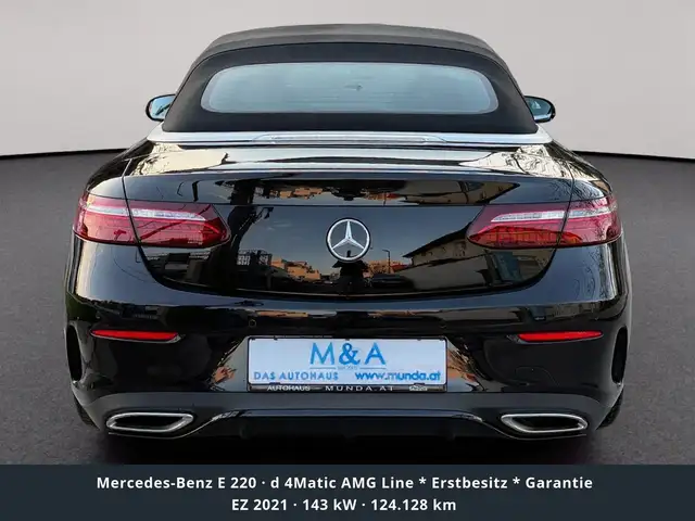 Mercedes-Benz E 220 d 4Matic AMG Line * Erstbesitz * Garantie Ansicht 7