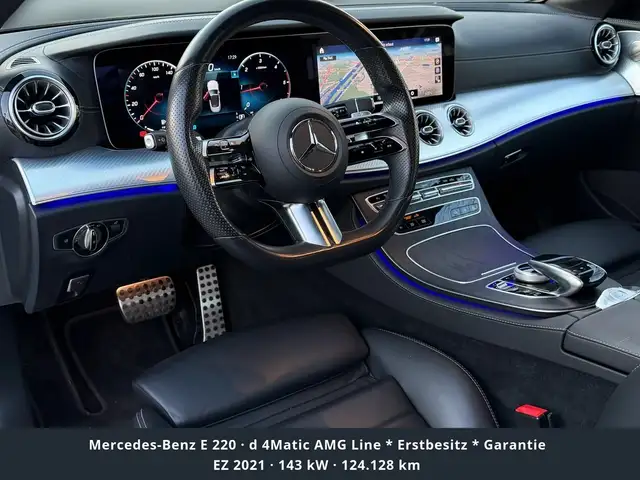 Mercedes-Benz E 220 d 4Matic AMG Line * Erstbesitz * Garantie Ansicht 13