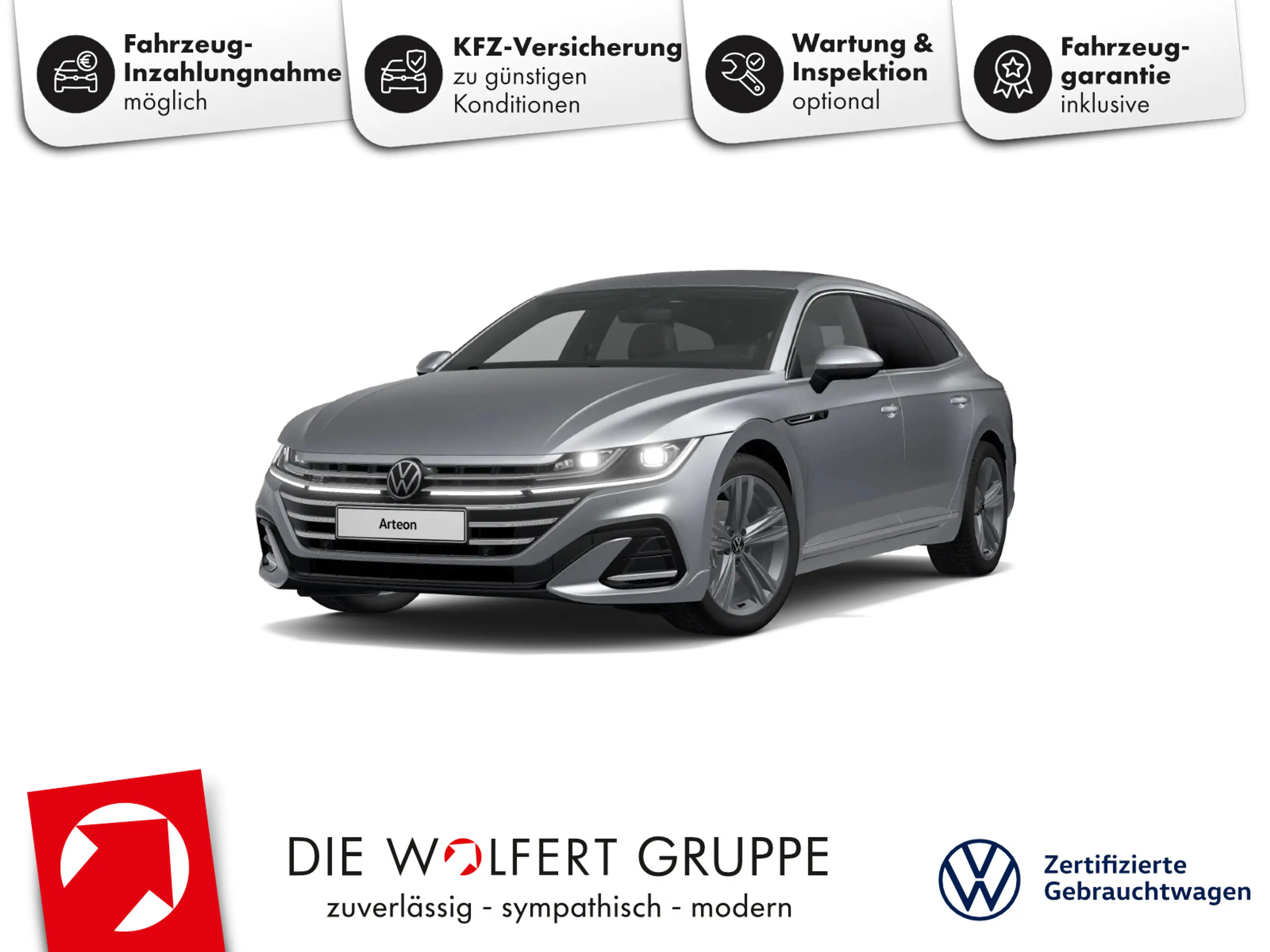 Volkswagen Arteon SB R-Line 2.0 TDI AHK MATRIX ACC