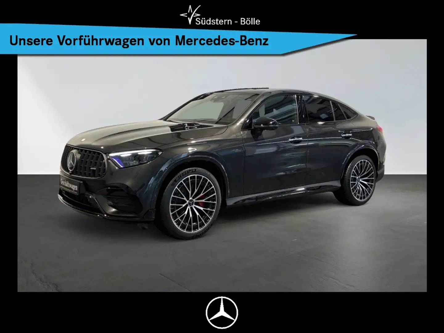 Mercedes-Benz GLC 43 AMG 4M Coupe AMG+AMBIENTE+DISTRO+MEMORY Gris - 1