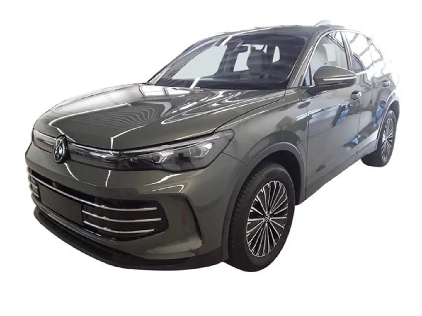 Volkswagen Tiguan 2.0 TDI DSG Eleg 4M Navi R-Kam Telefon AH Groen - 2