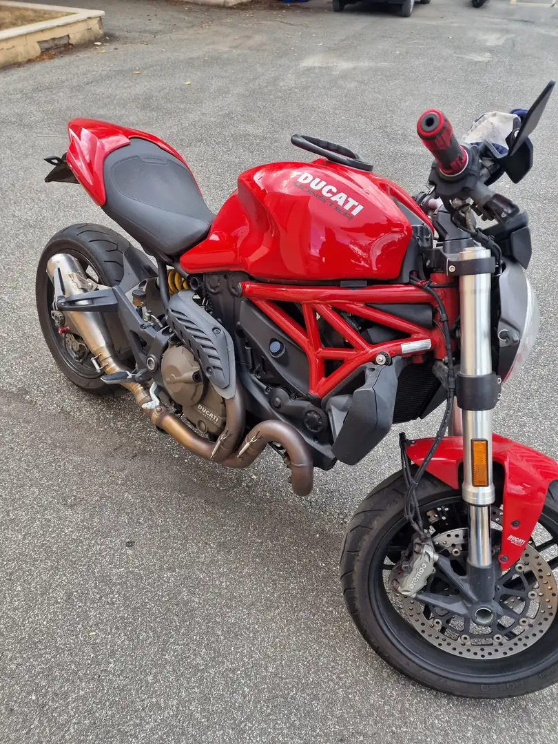Ducati Monster 821 stripe Czerwony - 1