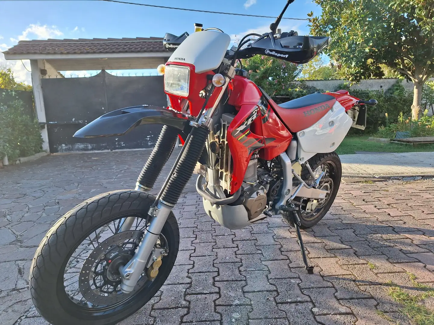 Honda XR 650 motard Rosso - 1