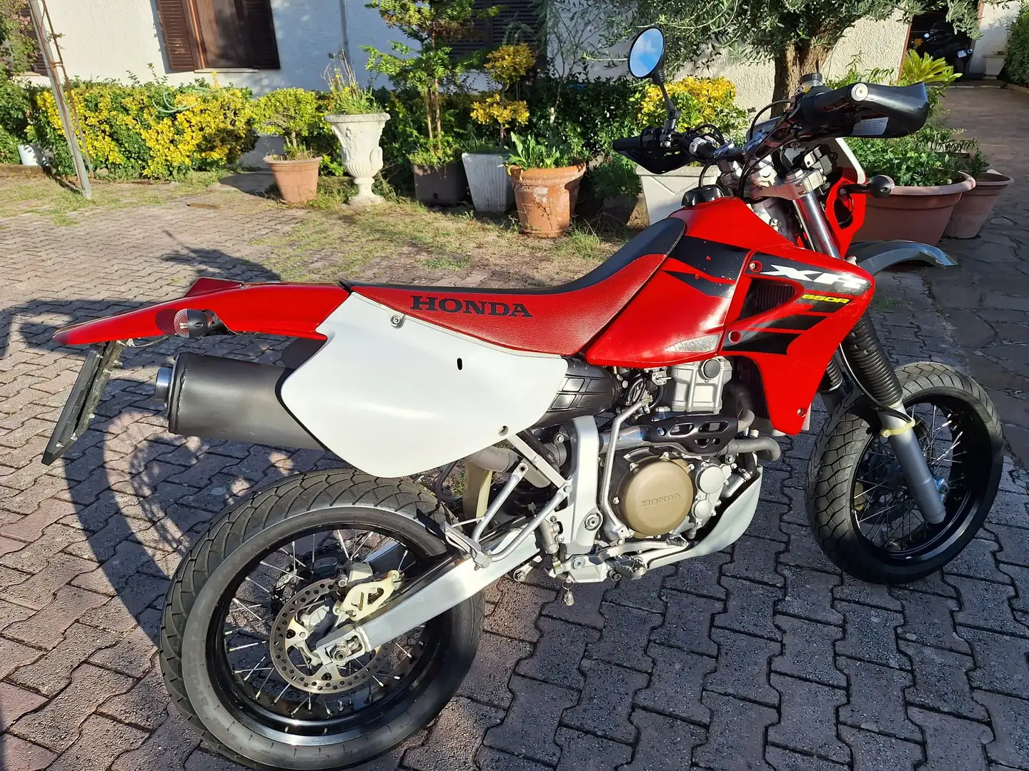Honda XR 650 motard Rosso - 2
