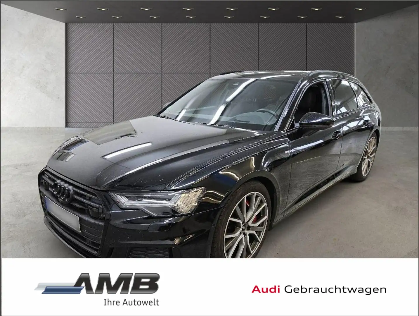 Audi A6 Sport 55 TFSI e qu. HD-Matrix/HuD/Pano Schwarz - 1
