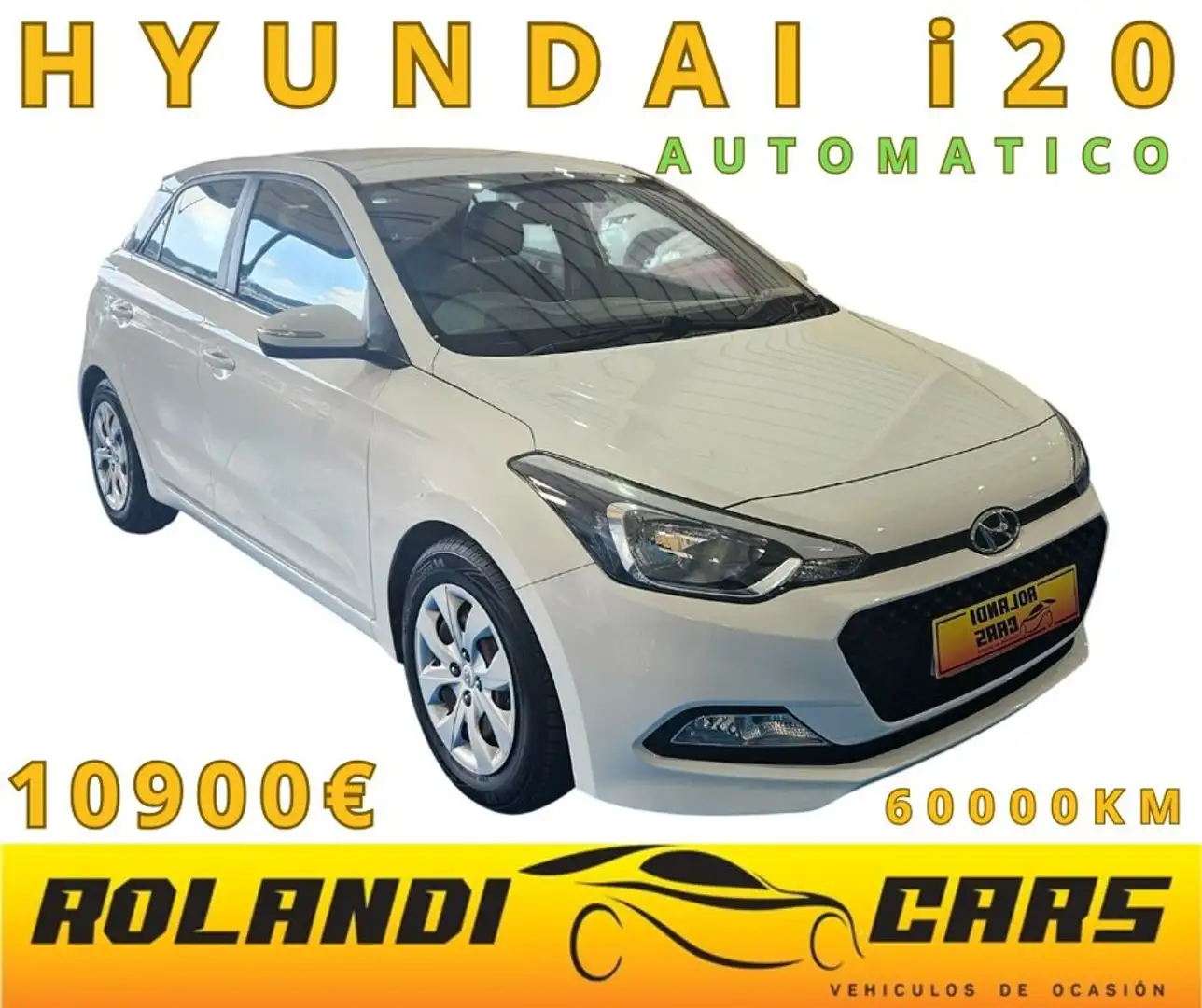 Hyundai i20 1.4 MPI Link Aut. Blanco - 1