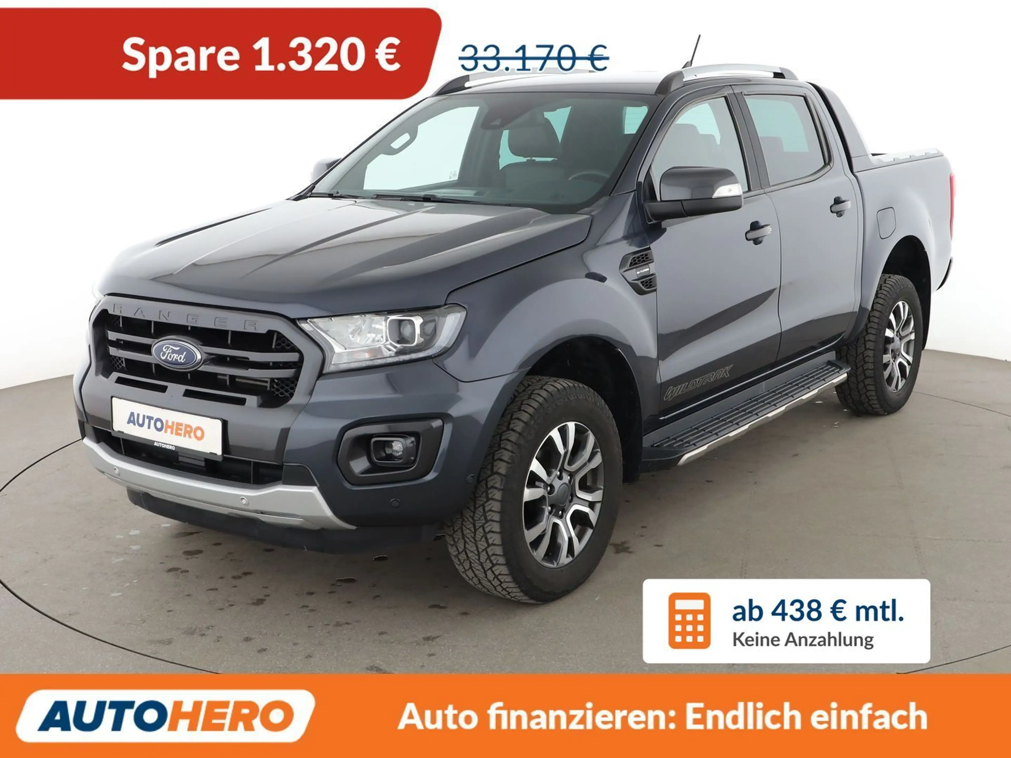 Ford Ranger 2.0 TDCi Doppelkabine 4x4 Wildtrak Aut.*NAVI*CAM*
