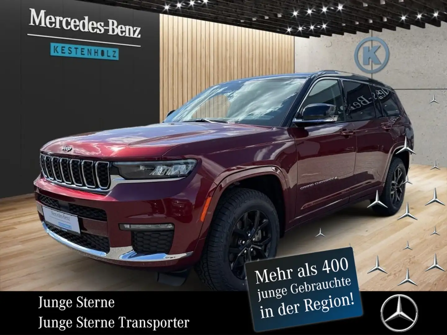 Jeep Grand Cherokee *Memory*KAMERA*elSitz*SpurH*LM Rosso - 1