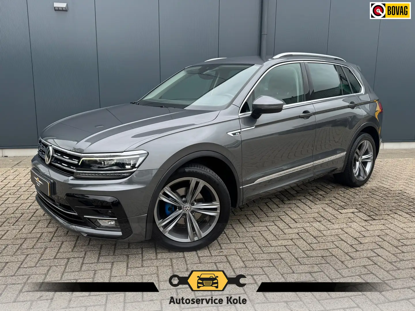 Volkswagen Tiguan 1.4 TSI Automaat R-Line * Led Plus * Camera * Stoe Gris - 1