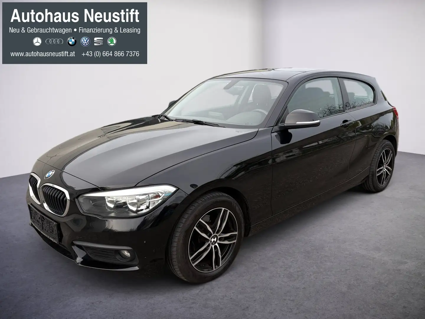 BMW 116 116 i Advantage Zwart - 1