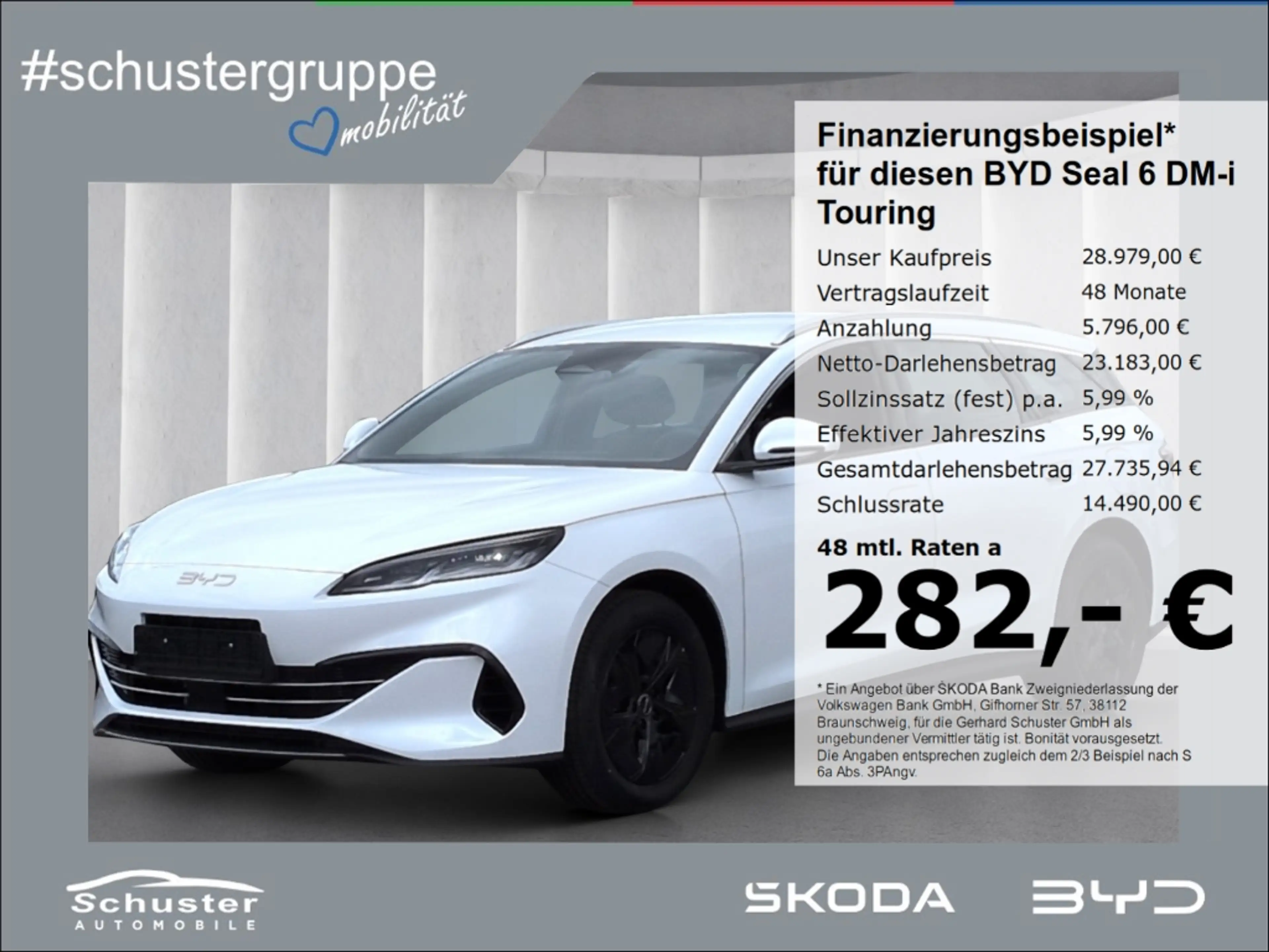 BYD Seal Boost eHybrid*ACC LED Leder