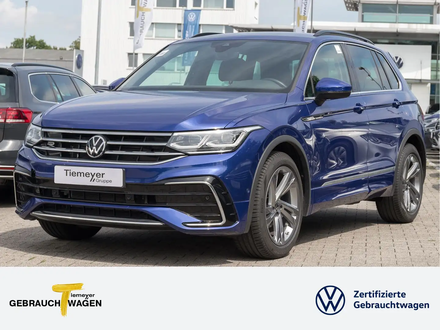 Volkswagen Tiguan 2.0 TDI R-LINE IQ.LIGHT AHK KAMERA LM19 Azul - 1